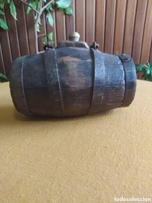 Antigüedades: Antiguo barril de mano muy buena condición